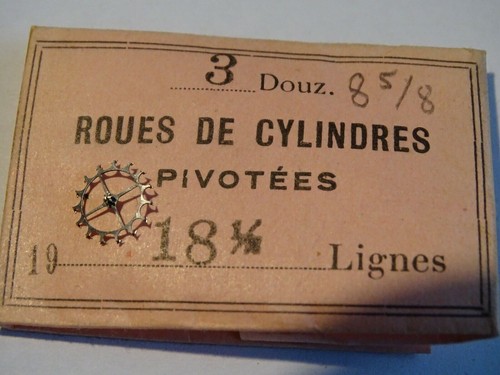Parte orologio una ruota - una,