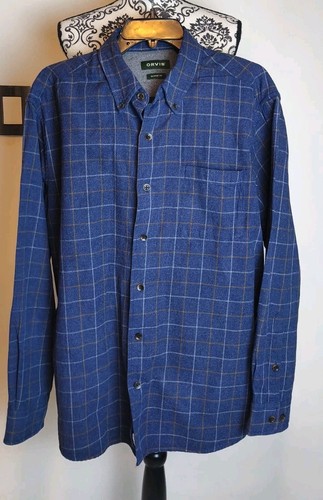 Camicia orvis classic fit - fit, blu