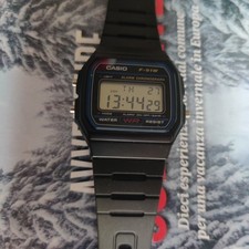 Orologio Casio digitale F-91W-1YER Multifunzione Classico Sveglia