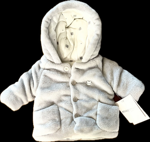 Mayoral infant gray fluffy - infant,