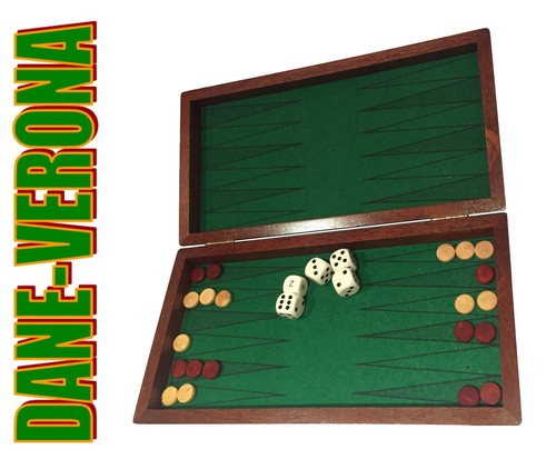 Gioco backgammon cofanetto - backgammon, in