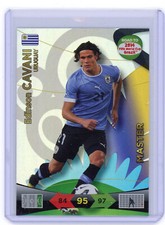 Edinson Cavani MASTER Panini Road to 2014 FIFA World Cup Brazil Adrenalyn xl