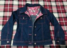 lotto 377 giacca giacchetto jeans bimba bambina 5A princess by hello kitty