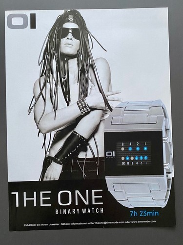 Binary watch 1he 0ne - binary,