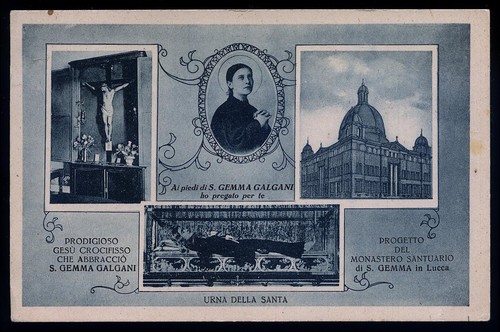 Antica cartolina religiosa - antica,