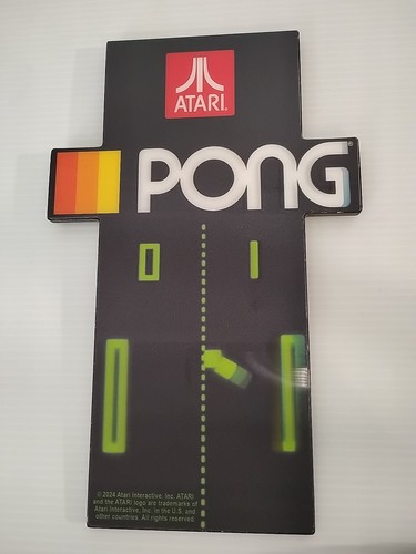 Insegna parete atari - parete, 3d