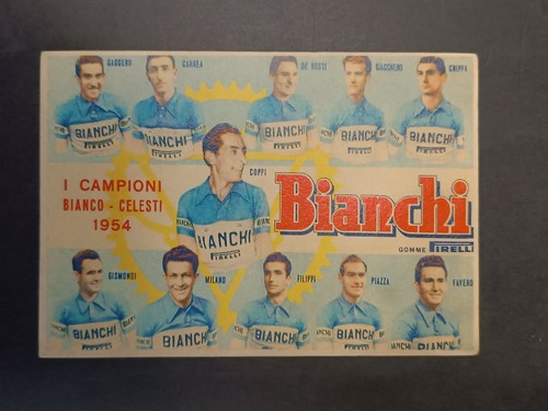 Cartolina squadra ciclistica - cartolina,