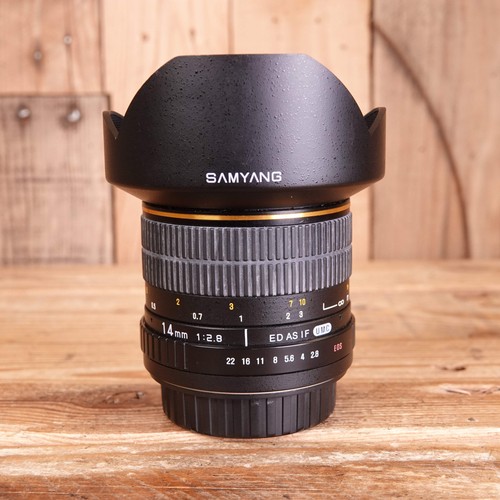 Obiettivo samyaqng 14mm 8 - obiettivo,