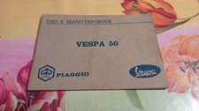 Manuale uso manutenzione Vespa