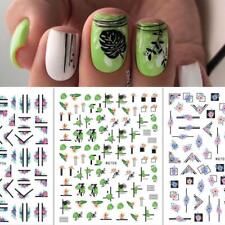 Adesivi Per Unghie 3D Fiori