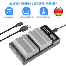 Batteria 2x2200 mAh EN-EL3e e