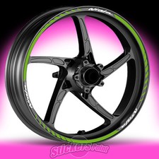 Adesivi moto KAWASAKI NINJA 636 ZX-6R  ABS - strisce RACING1 cerchi ruote