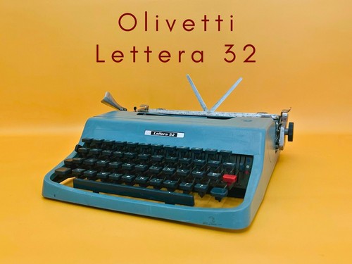 Working typewriter olivetti - working,