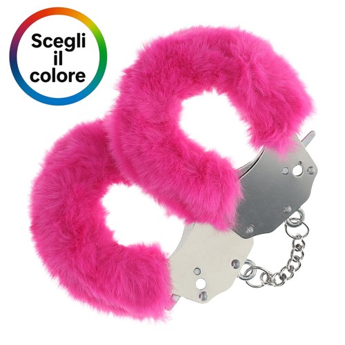 Manette sexy con pelliccia - sexy,