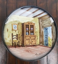 Piatto da parete ceramica Italica Ars