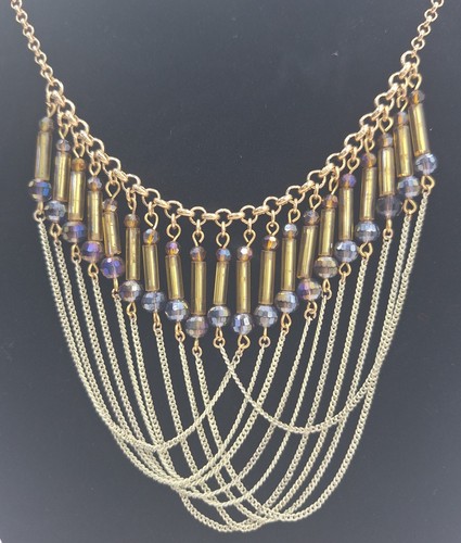 Collana perline multifilo tono - perline,