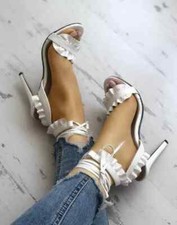 Sandali stiletto tronchetto