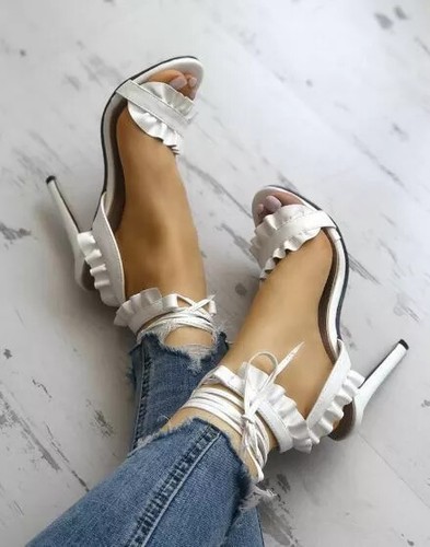Sandali stiletto tronchetto