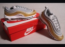 Nike Air Max 97 SE W Vast Grey Metallic Gold Silver taglia 38 grigio AQ4137 001
