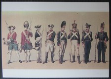 7° BATTAGLIONE FANTERIA CUNEO cartolina non viaggiata uniformi storiche