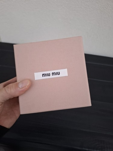Authentic miu pink - miu, box