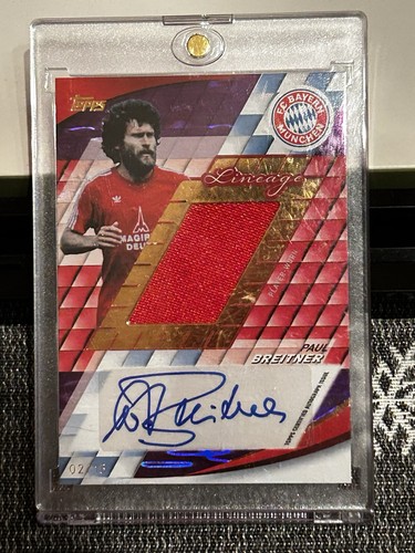 Paul breitner auto relic 15 - auto, /15