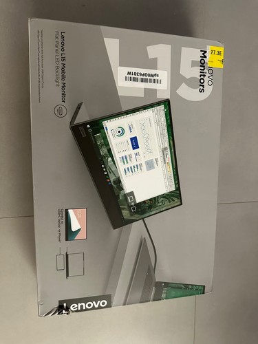 Lenovo l15 monitor portatile - monitor,