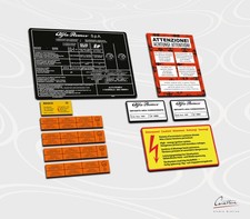 Kit adesivi per vano motore - kit,