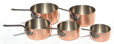 Vintage Copper Saucepan Pan