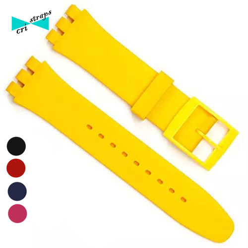 Cinturino swatch silicone - cinturino,