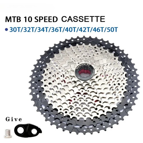 Bici mtb 10v - 10v, 30t-50t