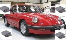 TELO COPRIAUTO TELATO FELPATO ALFA ROMEO SPIDER DUETTO"AEREODINAMICA"3A SERIE