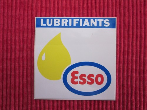 Autocollant vintage esso - vintage,
