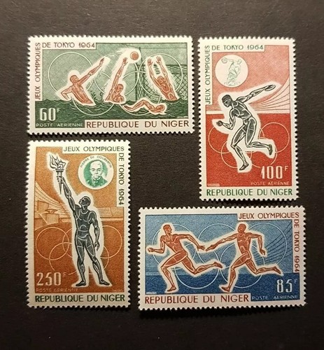 Francobollo niger giochi - niger,