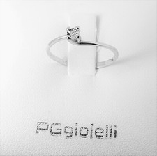 Anello donna solitario in oro
