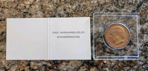 Medaglia dag hammarskjold - medaglia,