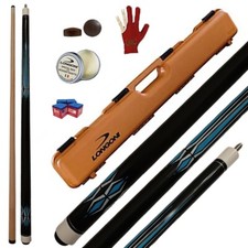 Stecca Pool JOLLY CIELO S23 2 pezzi lunghezza 145 cm cuoio 13 mm con shuttle