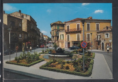 Cartolina casalbordino piazza - cartolina,