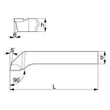 UTENSILE ISO 6 TORNITURA