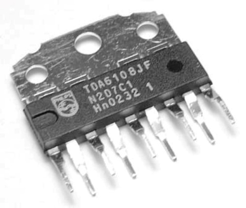 2pcs philips tda6108jf sip - 2pcs, sip-9