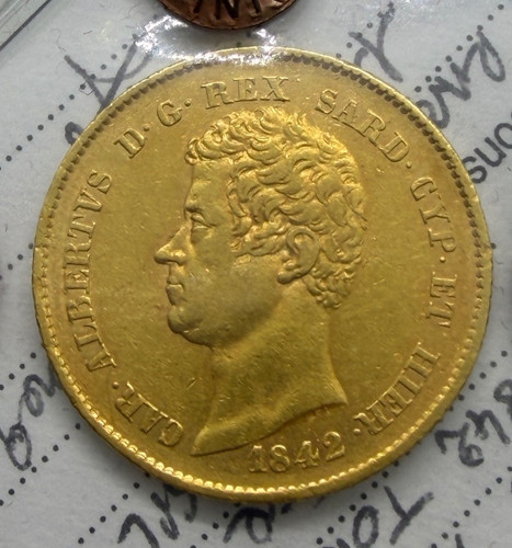 Carlo alberto lire 1842 - alberto,