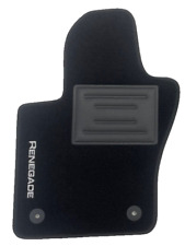 Tappetino auto SOLO LATO GUIDA  compatibile con RENEGADE 2014 in poi (1 LOGO)