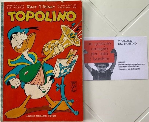 Topolino 466 originale con - #,
