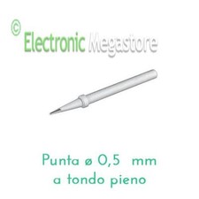 Punta di ricambio d05-ssr5 per