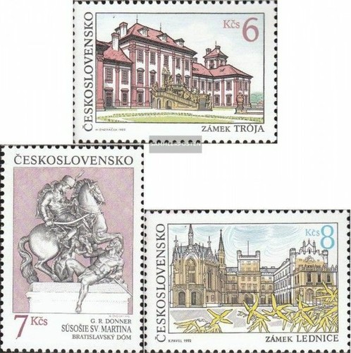 Cecoslovacchia 3126 3128 - cecoslovacchia, 3126-3128