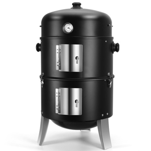 Sunlifer charcoal smoker grill - charcoal,
