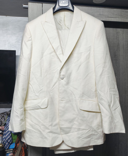 Vintage misto lana bianco