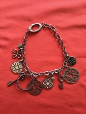 Bracciale donna FOSSIL moda grossa meraviglioso braccialetto lunghezza 8"