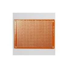 PCB Basetta Millefori Monofaccia 5x7 cm - Passo 2,54 mm