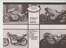 advertising Pubblicità CARENE TELAI MOTOPLAST 1977 RICAMBI MOTO EPOCA